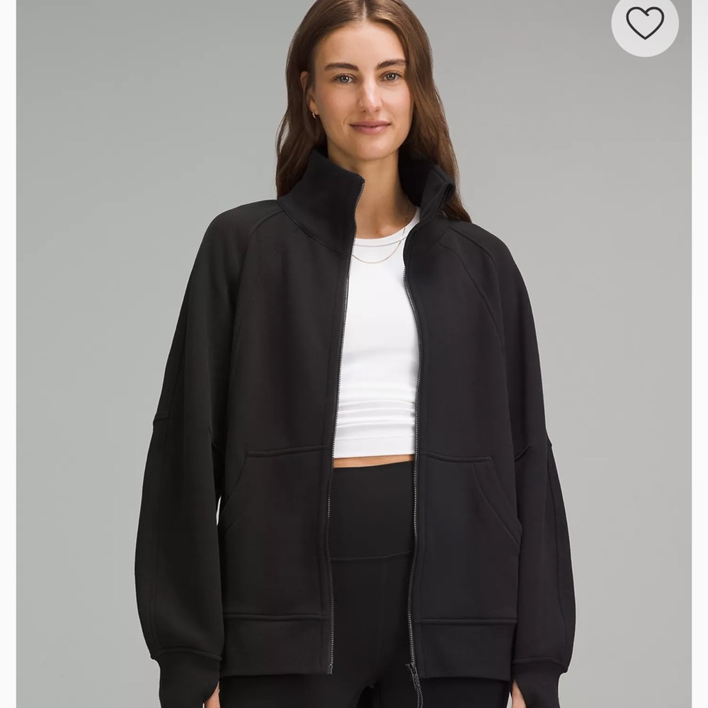 lululemon athletica Black Scuba Oversized Puffer Jacket